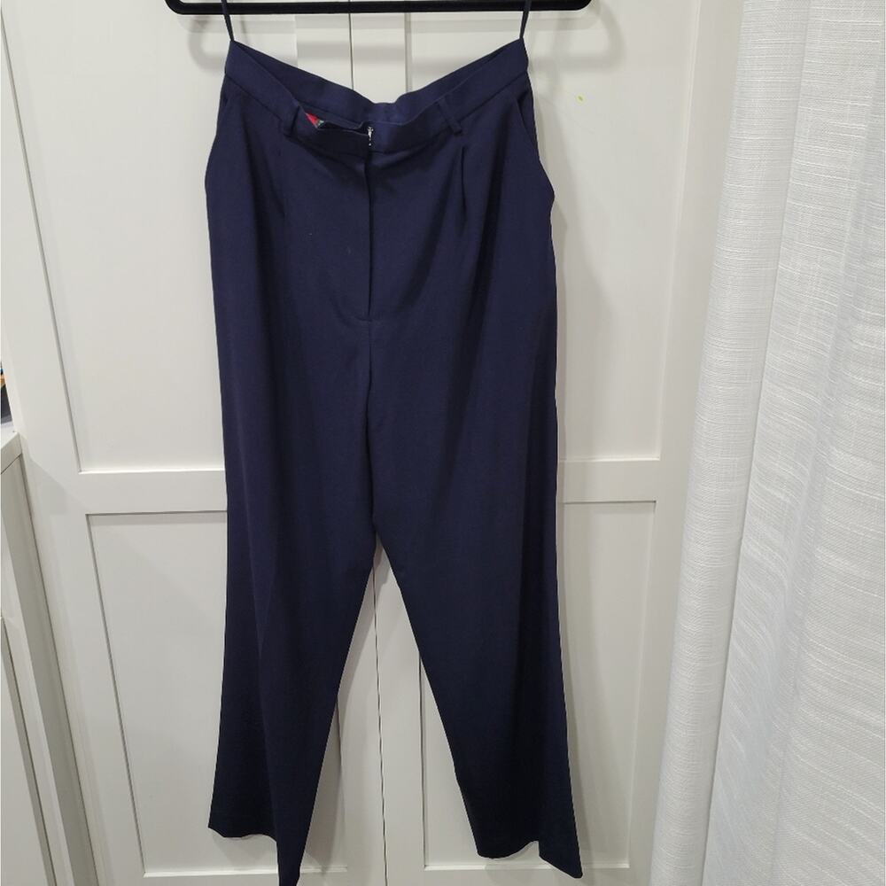Lauren Ralph Lauren Fully Lined Pleated Front Wool Career Dress Pants  Size 8